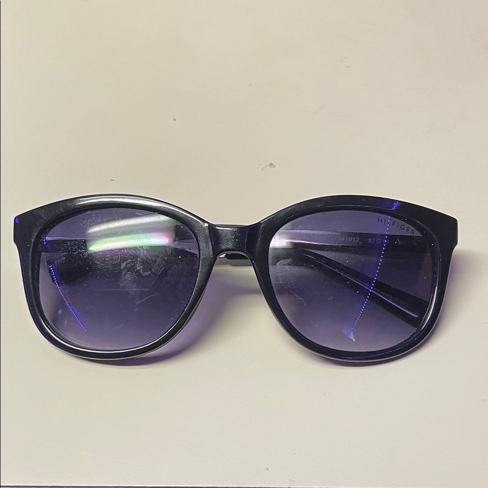 Tommy Hilfiger Heritage Dark Frame Women's Sunglasses